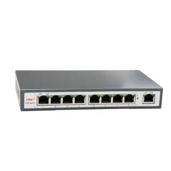 POE სვიჩი 8*10/100Mbps - არამართვადი primary image