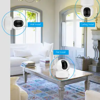 Wi-Fi 3.0MP კამერა - შიდა გამოყენების (ვიდეო ძიძა) gallery image 4