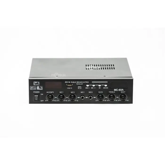 ხმის გამაძლიერებელი 60W (ვატი) Image 2