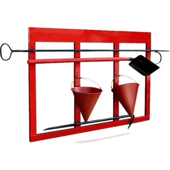 Fire stand in a set, metal Image 1