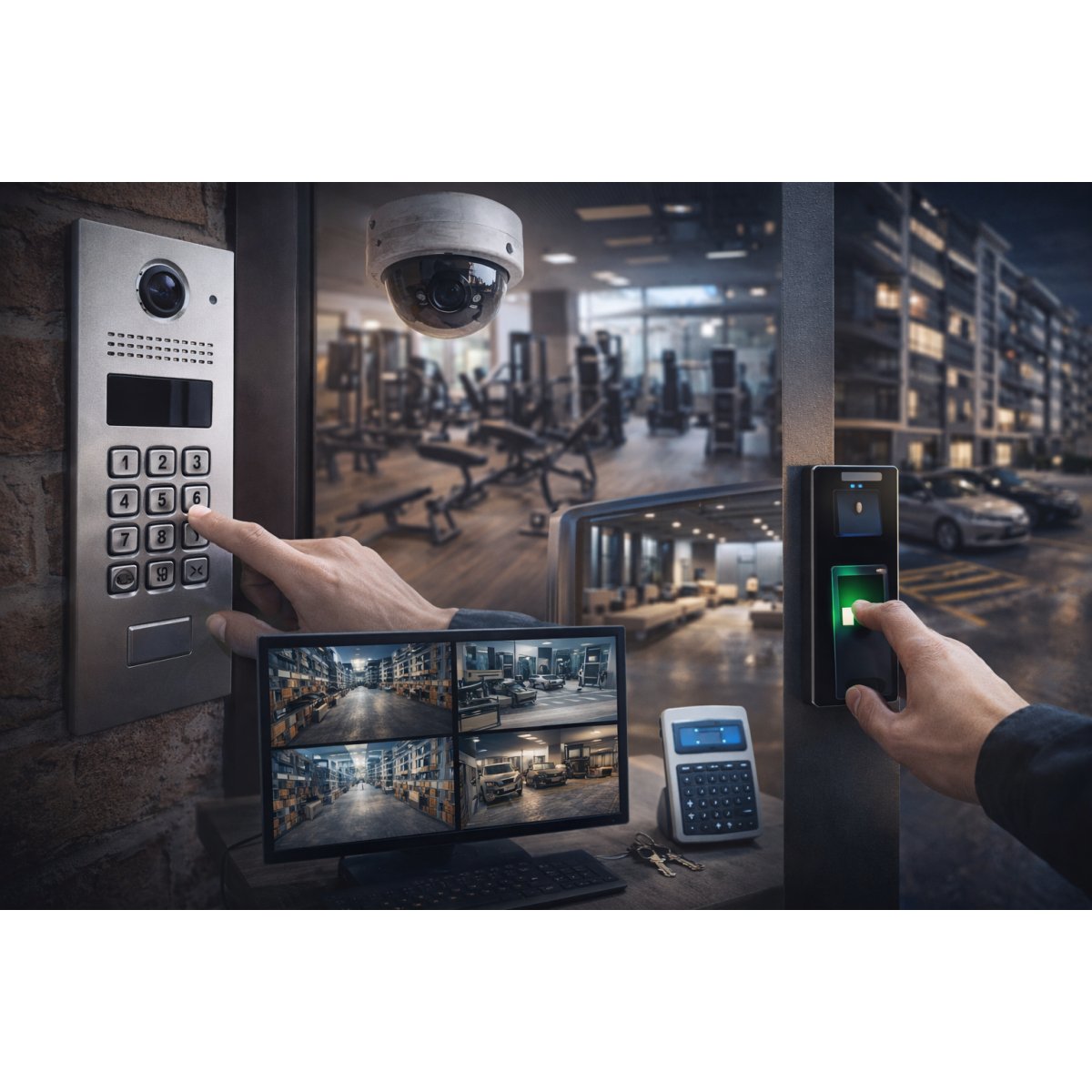 Residential Complex Security — Complete Solution